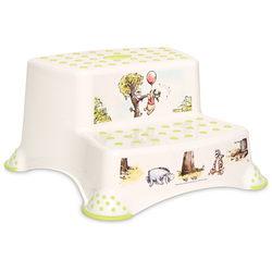 Lorelli Double Step Stool with Anti-Slip-Function Bear Friends White 10130922100