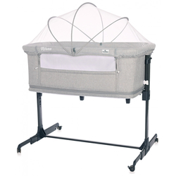 Lorelli Milano 2 in 1 Ρυθμιζομενο Λίκνο με Κουνουπιέρα - Grey 10080440003 (Δώρο Super Απαλή Κουβερτούλα)