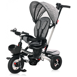 Lorelli Zippy Air Tricycle Bicycle Reversible Seat Air Wheels & Accessories Graphite 10050560001