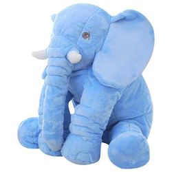 Λούτρινο Ελεφαντάκι Παρέας 37 cm - Γαλάζιο