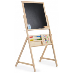 Moni Toys Double Sided Wooden Drawing Board with Accessories 3+ years 3800146223021