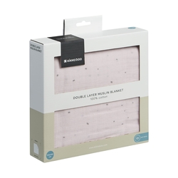 Kikka Boo Κουβέρτα από μουσελίνα διπλής στρώσης 100x100 cm Hedge-hugs 31103010086