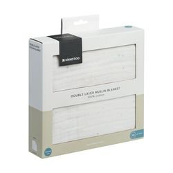 Kikka Boo Κουβέρτα από μουσελίνα διπλής στρώσης 100x100 cm Sleepy Sheep 31103010090