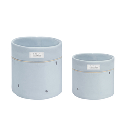 Kikka Boo Βρεφικά Καλάθια Καλλυντικών 2τμχ - 18cm και 14cm Stripy Friends 31108060070