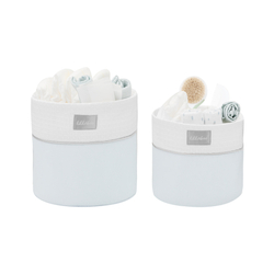 Kikka Boo Σετ καλάθι καλλυντικών μωρού 2 τμχ - 22cm και 18cm Dream Big Blue 31108030052