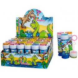 Bubbles toy for kids 55ml Dino 71-3207