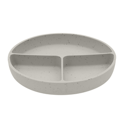 Kikka Boo Πιάτο Σιλικόνης με χωρίσματα και βάση με βεντούζα Platinum Silicone Sand 31302050033