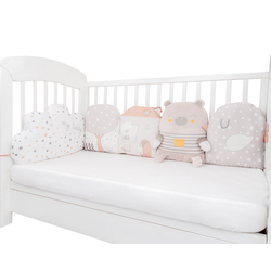 Kikka Boo Cot Bumper plush pillow set 5 pcs My Teddy 31201010274