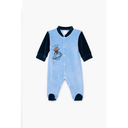 Pretty Baby Φορμάκι Χειμερινό Βελούδο Μακρύ Μανίκι Αστροναύτης