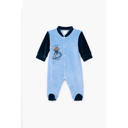 Pretty Baby Φορμάκι Χειμερινό Βελούδο Μακρύ Μανίκι Αστροναύτης