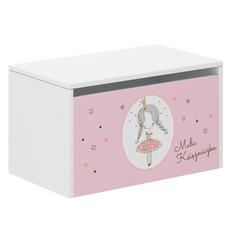 Ξύλινo Μπαούλο Παιχνιδιών 40x40x69 cm - Princess