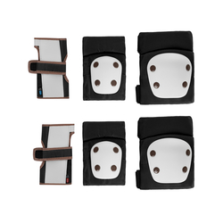 Kikka Boo Επιγονατίδες – Επιαγκωνίδες Σετ 6 τμχ 2-12 ετών Μαύρο 31006080001