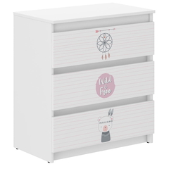 Παιδική Συρταριέρα Σιφινιέρα R3 40x76X70 cm Indian Bear