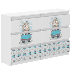 Παιδική Συρταριέρα Σιφινιέρα R120 30x120X77 cm Lion King