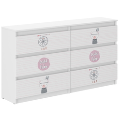 Παιδική Συρταριέρα Σιφινιέρα R140 30x140X77 cm Indian Bear