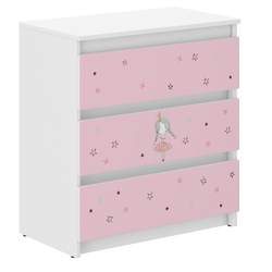 Children's Chest of Drawers R3 40x70cm Princess
