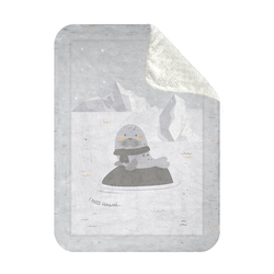 Kikka Boo Super soft sherpa blanket 110/140 cm Seally Me 31103020156