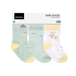 Kikka Boo Baby socks with 3D ears Sleepy Sheep
