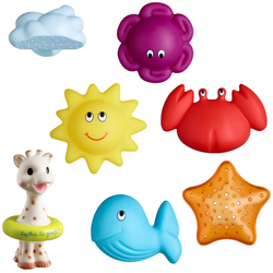 Sophie La Girafe Sophie's Sea World 7 Παιχνίδια Μπάνιου 10+ μηνών 523428