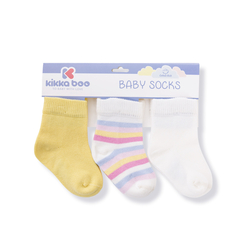 Kikka Boo Baby socks Stripes Yellow