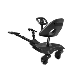 Kikka Boo Ally XL Σκαλοπάτι με κάθισμα για Παιδικό Καρότσι Μαύρο 31001090002