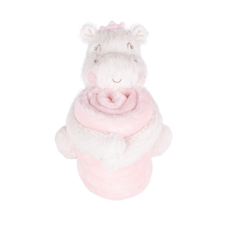 Kikka Boo Toy+blanket gift set Hippo Dreams 31103020115