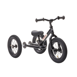 Trybike 2 in 1 Tricycle that converts into a balance bike Vintage Black