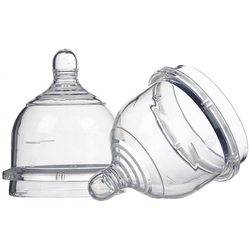 Yoomi 2 pieces silicone teats fast flow 4+ months