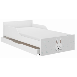 Παιδικό Κρεβάτι Pufi 90x180 cm με Συρτάρι + Δώρο Στρώμα - Animals