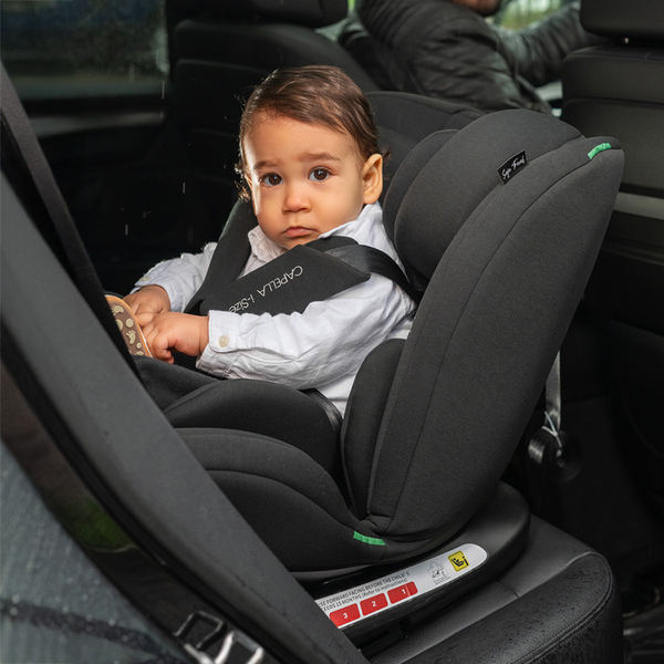 Lorelli Car Seat Capella Black i-Size 40-150 cm ISOFIX – 360° Rotation