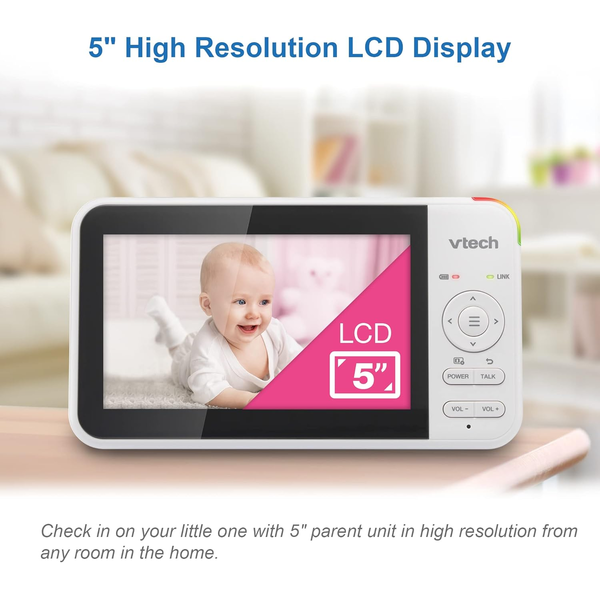 Vtech VM924 Baby Monitor with HD Camera & 5.0" Screen