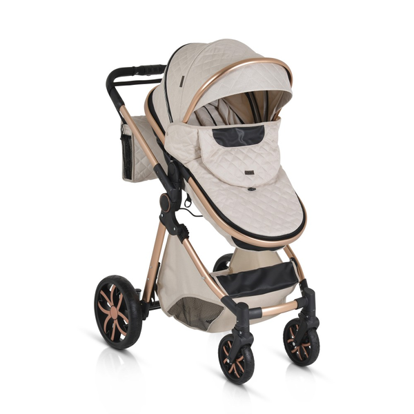 Cangaroo Alma 2 in 1 Aluminium Baby Stroller 0+ months Beige 3800146235451