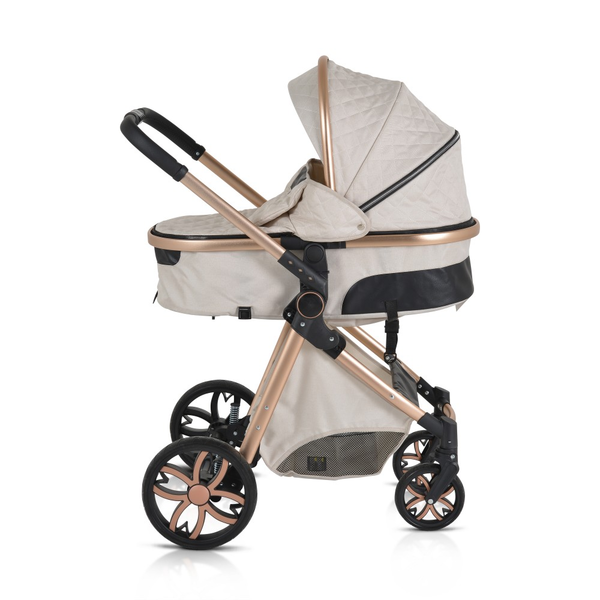 Cangaroo Alma 2 in 1 Aluminium Baby Stroller 0+ months Beige 3800146235451