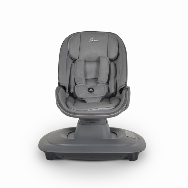 Cangaroo Hera Smart Baby Swing – 7 Modes, App Control & Mosquito Net dark grey 3801005210350