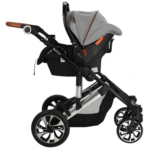 Bebe Stars Belize 3 in 1 Συστημα Μεταφοράς με Αξεσουάρ Moon Grey 390T-189