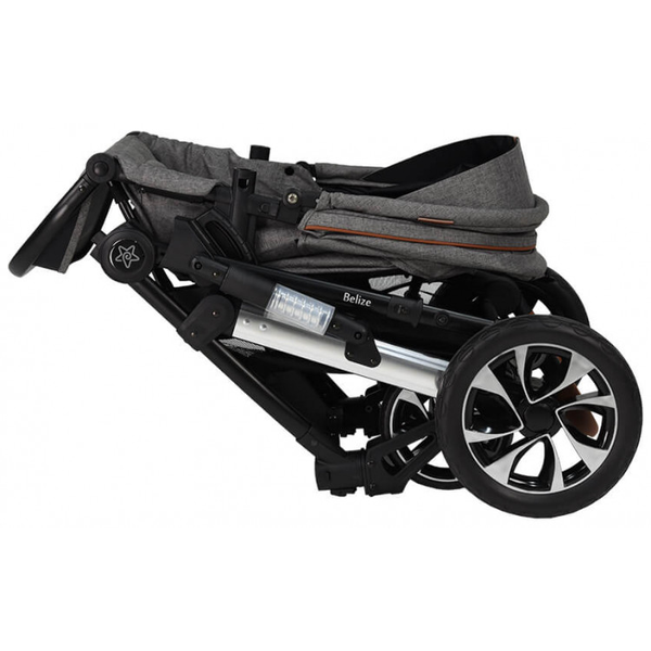 Bebe Stars Belize 3 in 1 Συστημα Μεταφοράς με Αξεσουάρ Moon Grey 390T-189