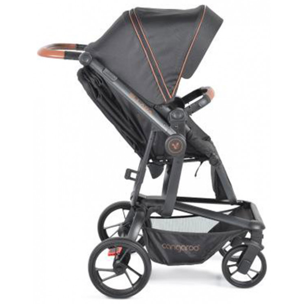 Cangaroo Ellada 3 in 1 Σύστημα Μεταφοράς 0+ μηνών Μαύρο 3800146235635