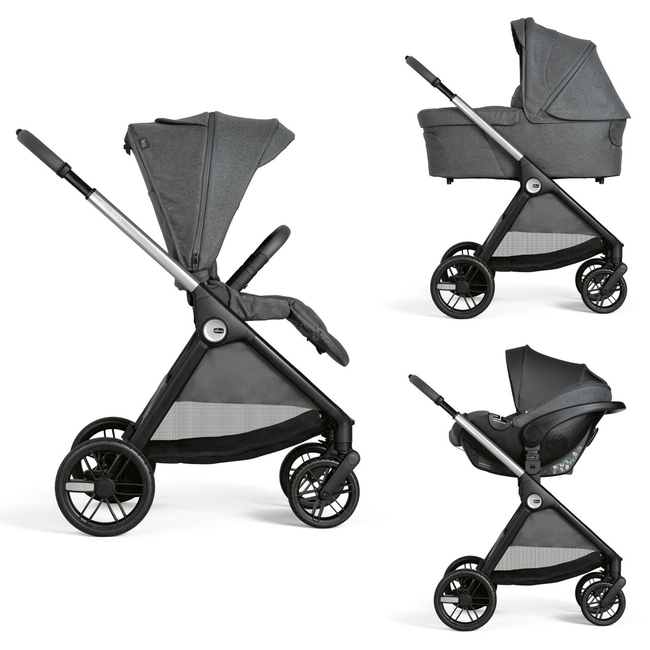 Chicco Bellagio 3 σε 1 Σύστημα Μεταφοράς 0-22kg Black Satin 45