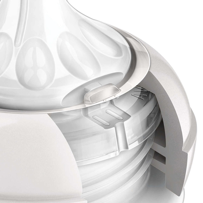 Philips Avent SCF042/27 Θηλές σιλικόνης Natural 2 οπών (2 τεμάχια) 1M+