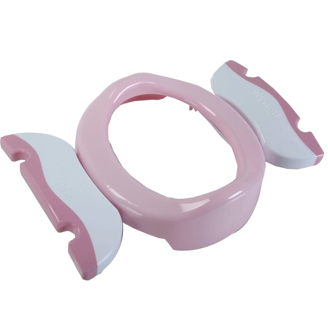 Potette Plus 2 in 1 Portable Travel Potty Pastel Pink 5603