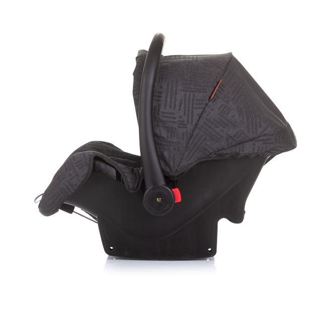 Chipolno Car seat w/adaptors "Aspen" Group 0+ ebony STKAS02301EB