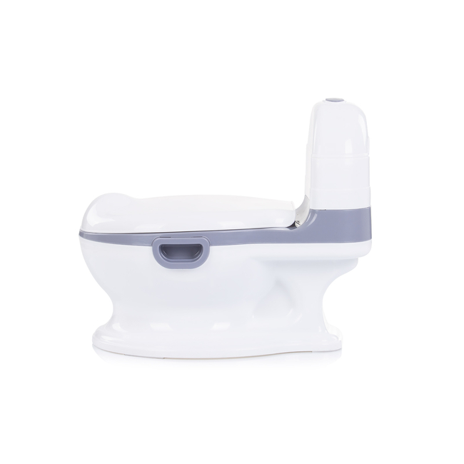 Chipolino Baby potty toilet wiht flush sound Jolly grey GTJOL0231GY