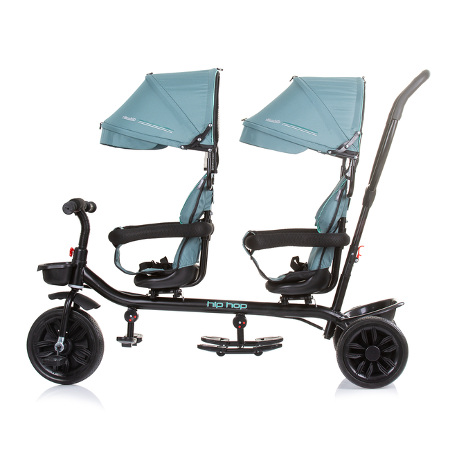 Chipolino Tricycle for twins "Hip Hop" aloe TRKHH0234AL