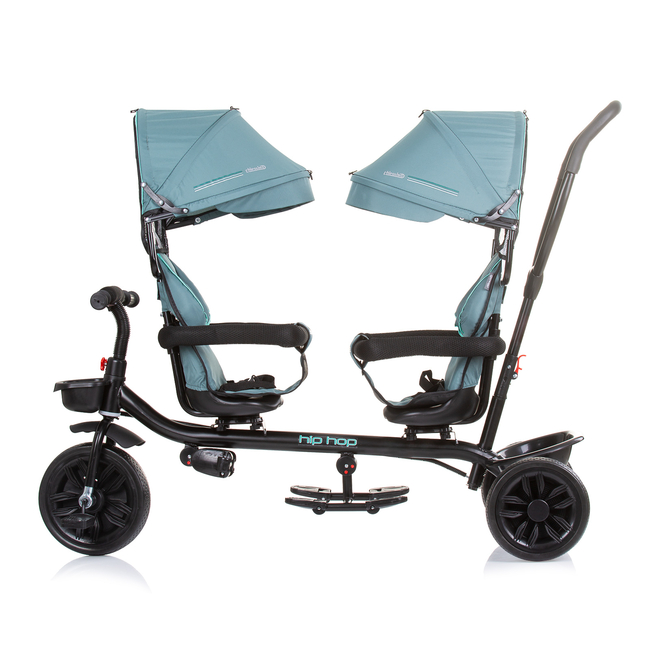 Chipolino Tricycle for twins "Hip Hop" aloe TRKHH0234AL