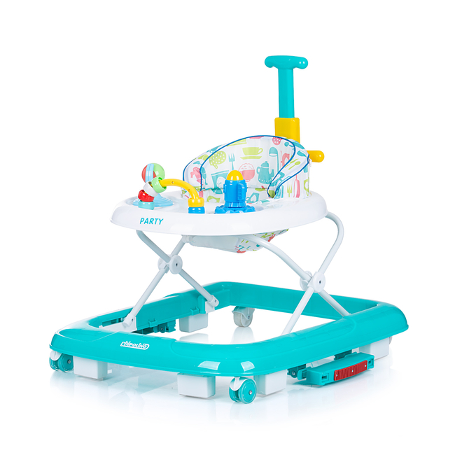 Chipolino Baby walker 4 in 1 "PARTY" mint PRPA02203MI