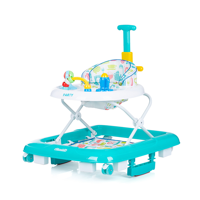 Chipolino Baby walker 4 in 1 "PARTY" mint PRPA02203MI