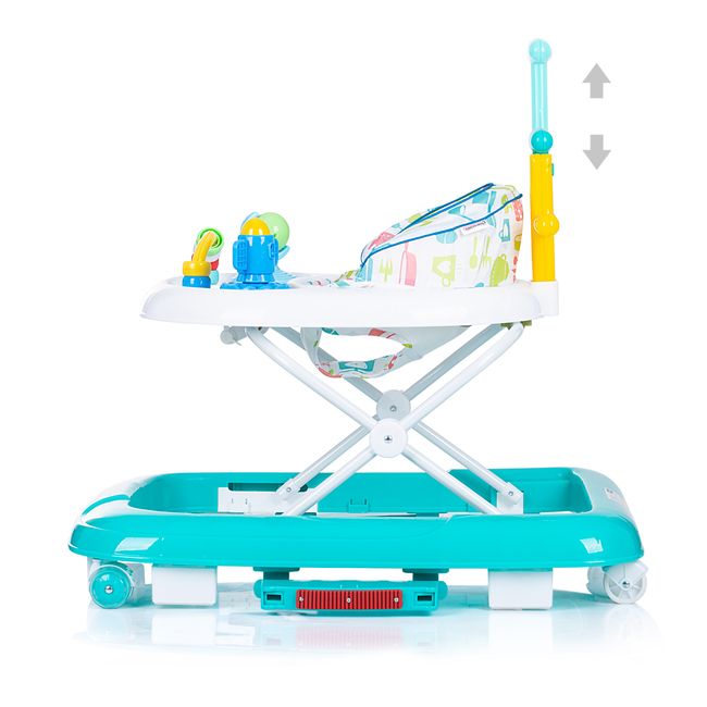 Chipolino Baby walker 4 in 1 "PARTY" mint PRPA02203MI