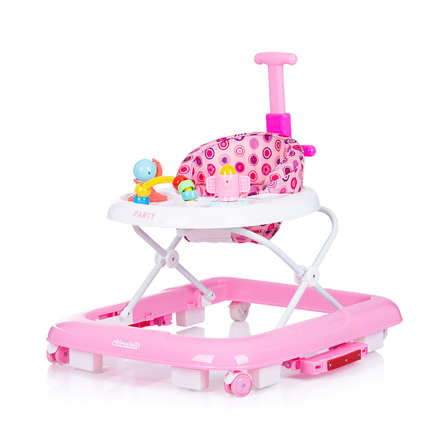 Chipolino  Baby walker 4 in 1 "PARTY" pink PRPA02204PI