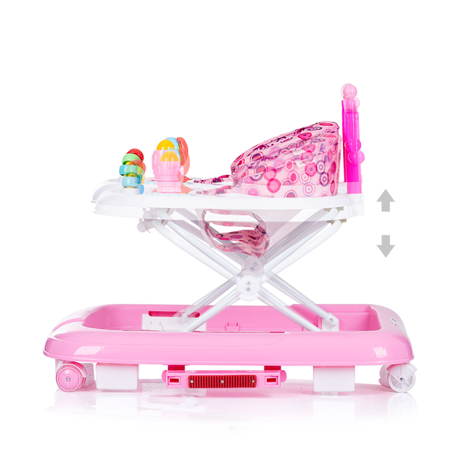 Chipolino  Baby walker 4 in 1 "PARTY" pink PRPA02204PI