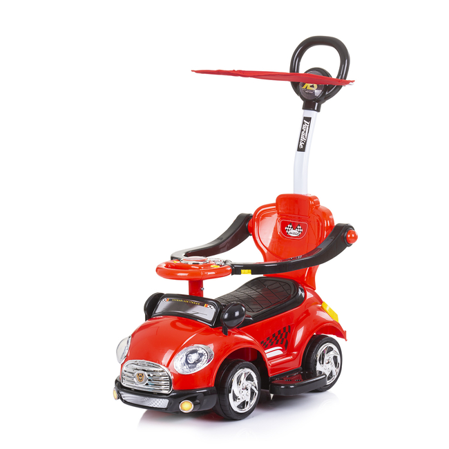 Chipolino Ride on car with handle and canopy Super Car red ROCSC0232RE